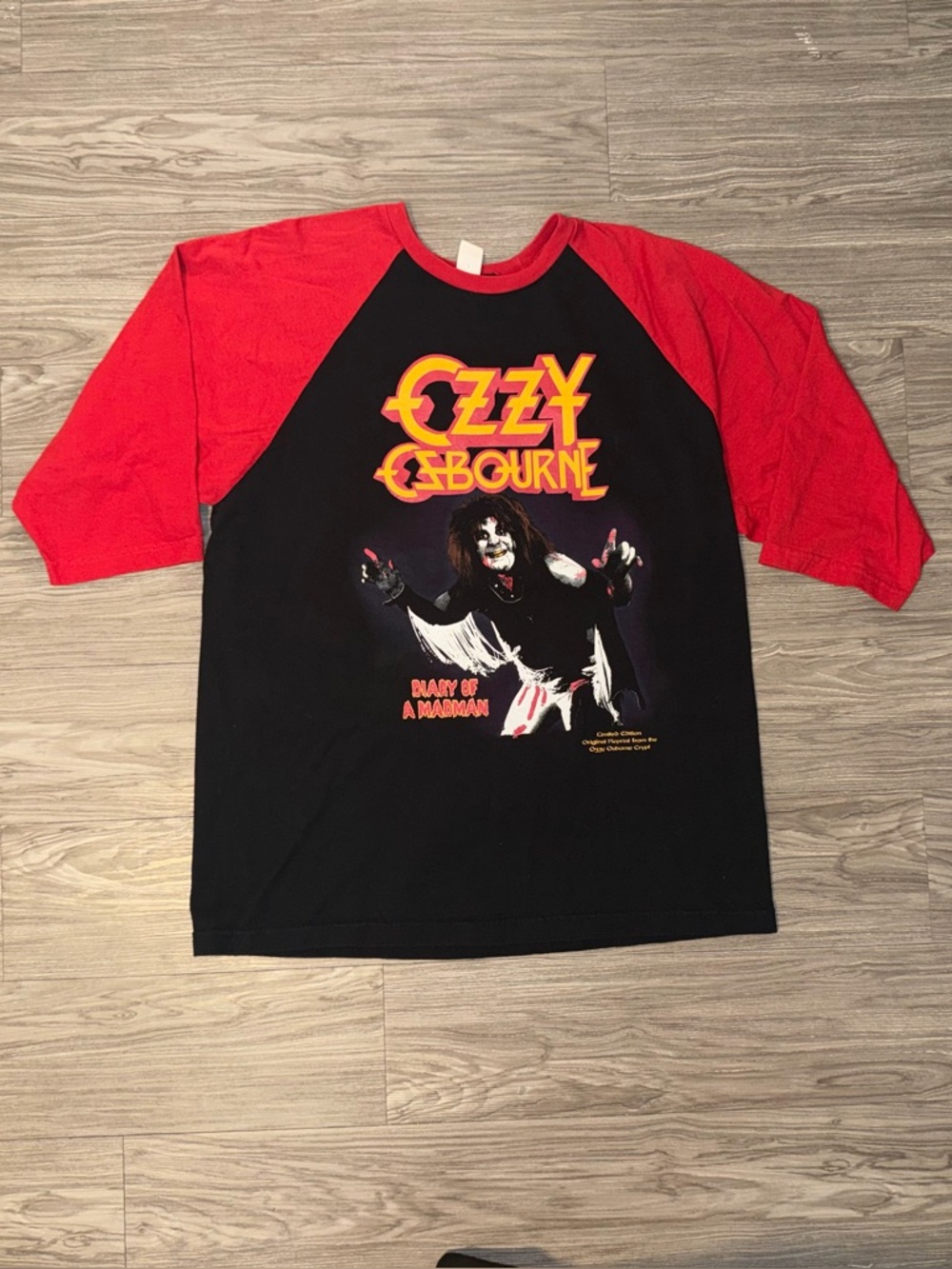 Limited Edition Original Reprint From The Ozzy Osbourne Crypt Shirt Mens XL USA